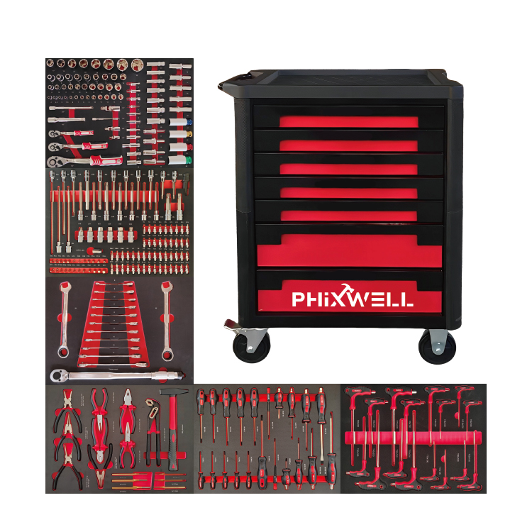 719502 Tủ dụng cụ 7 ngăn PHIXWELL