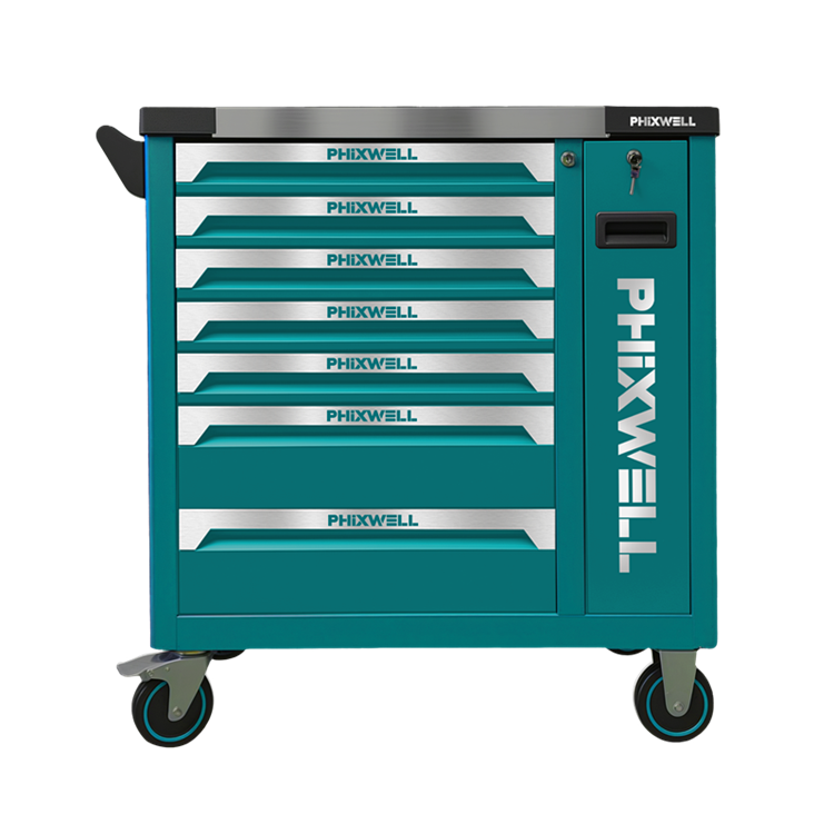719509 Tủ đựng dụng cụ 7 ngăn PHIXWELL kèm bộ dụng cụ 309 chiếc
