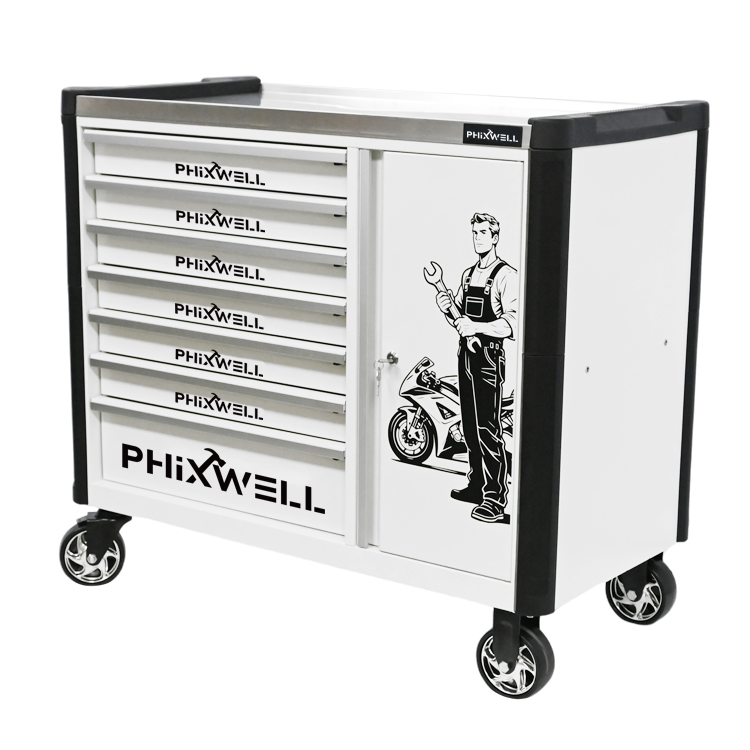 719516 Tủ đựng dụng cụ mẫu mới 7 ngăn PHIXWELL