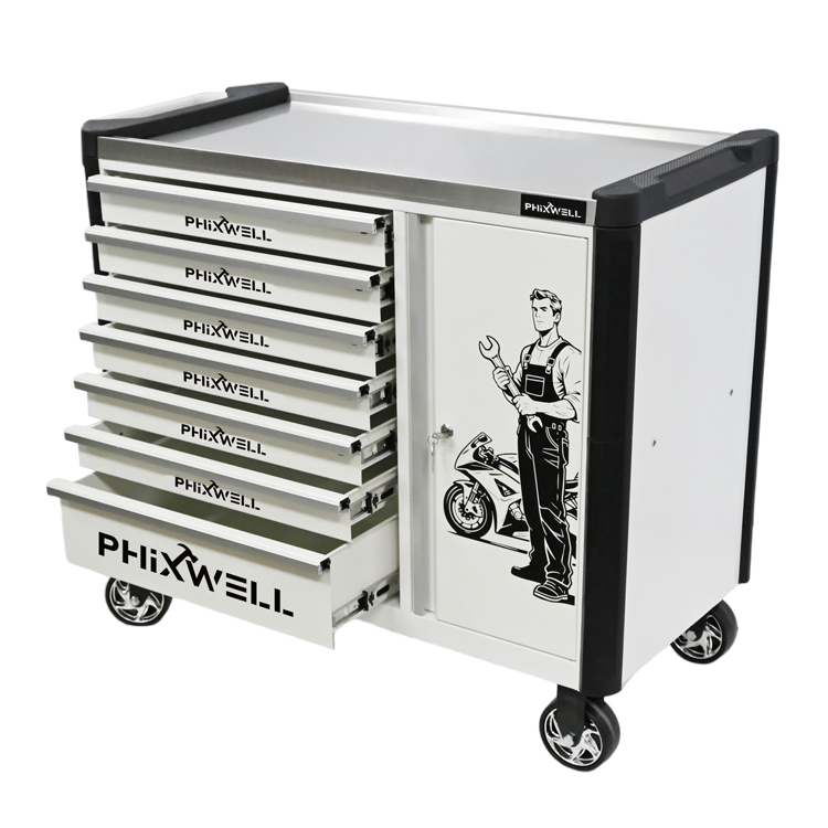 719516 Tủ đựng dụng cụ mẫu mới 7 ngăn PHIXWELL