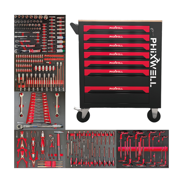 719507 Tủ đựng dụng cụ 7 ngăn PHIXWELL có mặt bàn