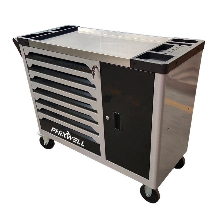 719514 PHIXWELL Tủ đựng dụng cụ 7 ngăn có cửa bên