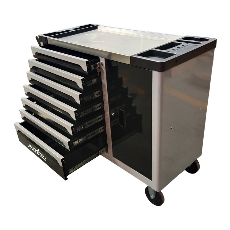 719514 PHIXWELL Tủ đựng dụng cụ 7 ngăn có cửa bên