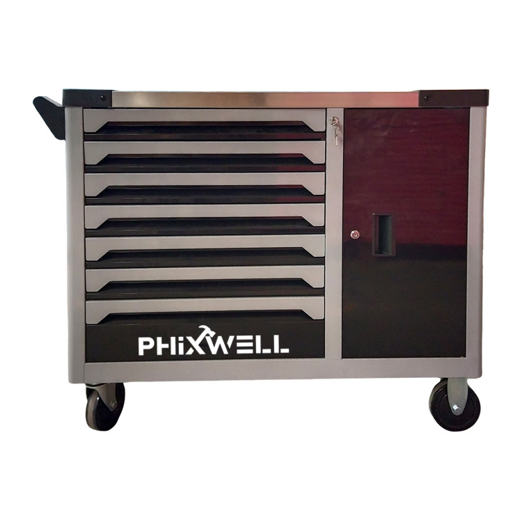 719514 PHIXWELL Tủ đựng dụng cụ 7 ngăn có cửa bên