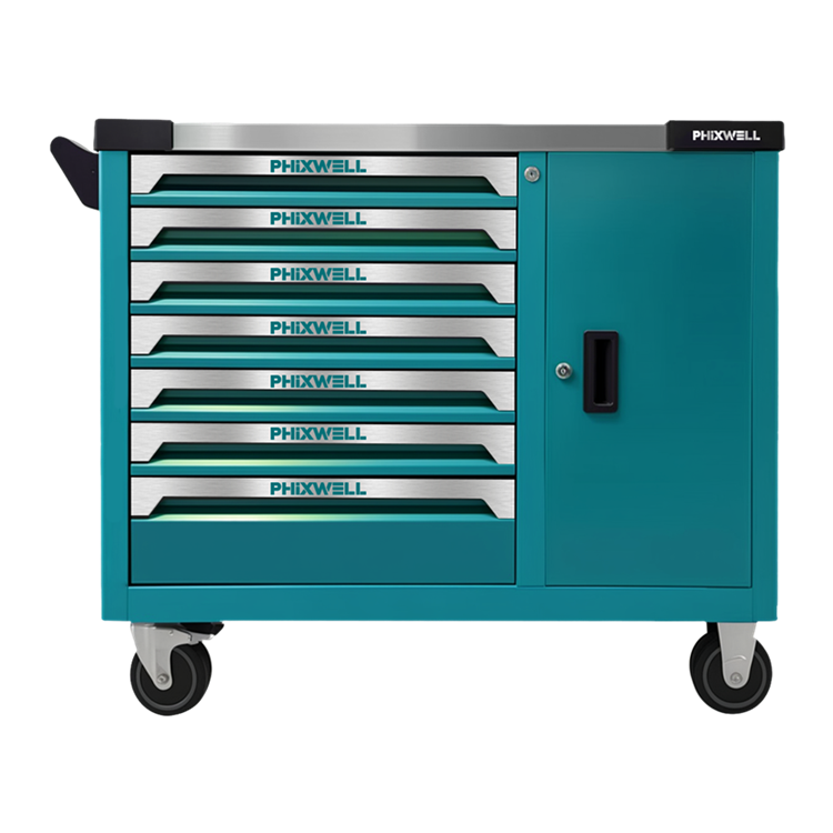 719514 PHIXWELL Tủ đựng dụng cụ 7 ngăn có cửa bên