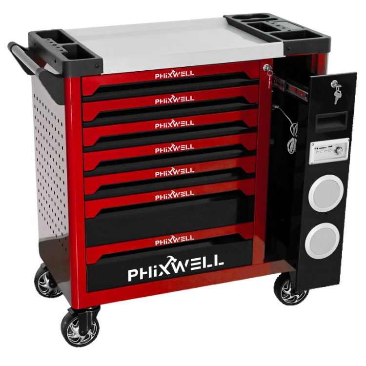 719512 Tủ đựng dụng cụ mẫu mới PHIXWELL có loa