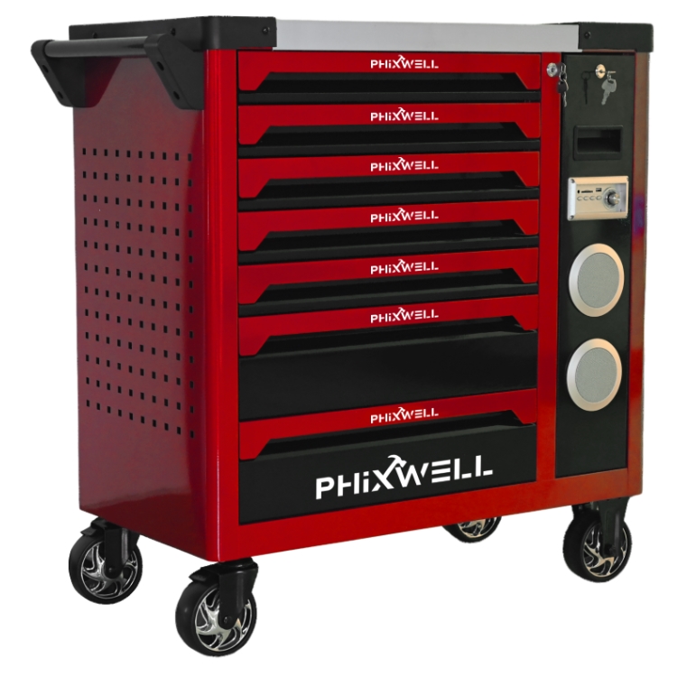 719512 Tủ đựng dụng cụ mẫu mới PHIXWELL có loa