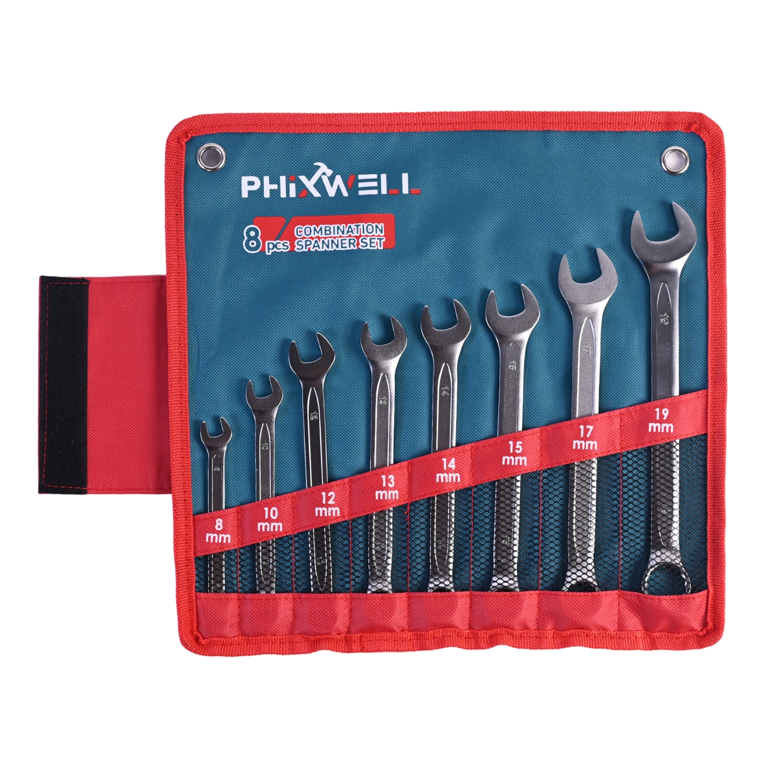 Bộ cờ lê kết hợp 8 chiếc PHIXWELL 717531