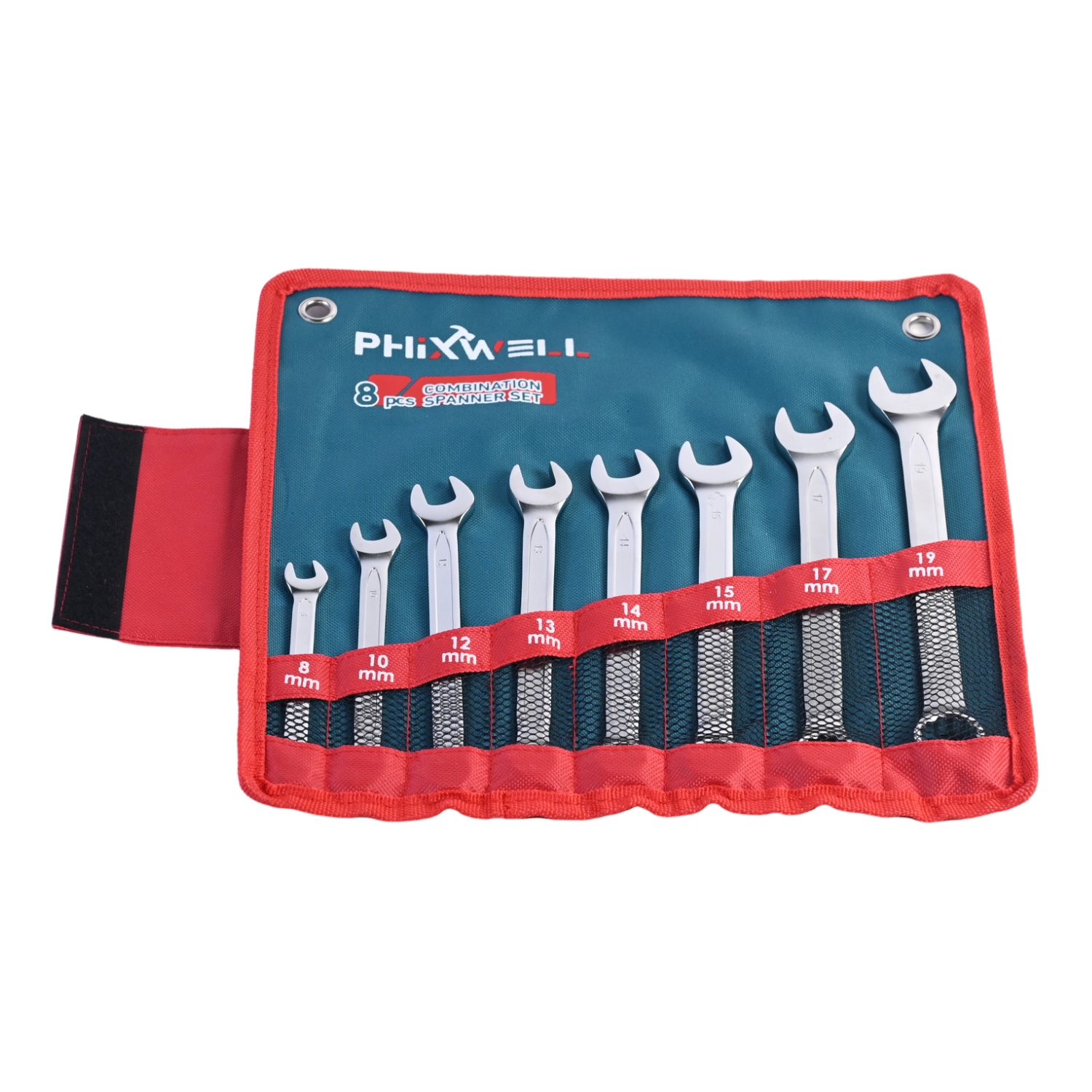 Bộ cờ lê kết hợp 8 chiếc PHIXWELL 717531