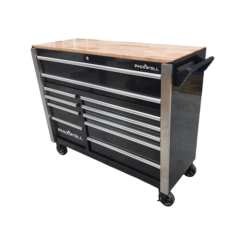 719520PHIXWELL Tủ dụng cụ 11 ngăn với Bộ dụng cụ 377 chiếc